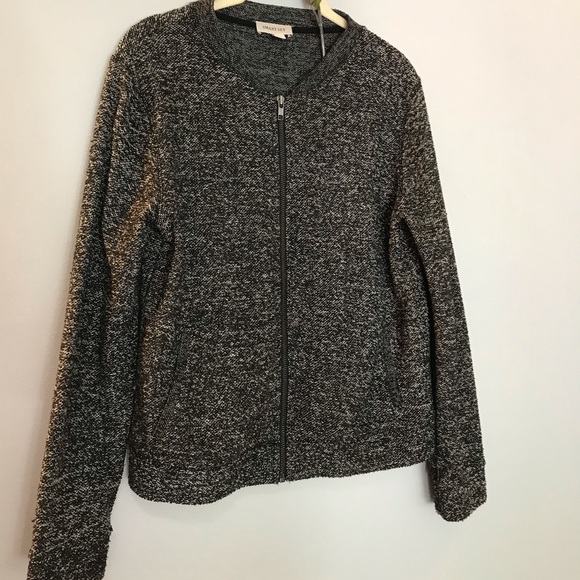 Black bomber sweater - Picture 5 of 9